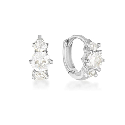 huggie hoop earring