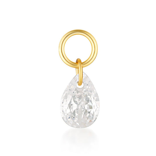 Breanna Earring Charm - 14K Solid Gold