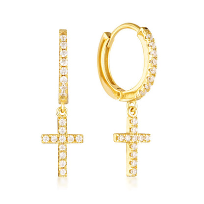 Eve Hoop Earrings - 14K Solid Gold