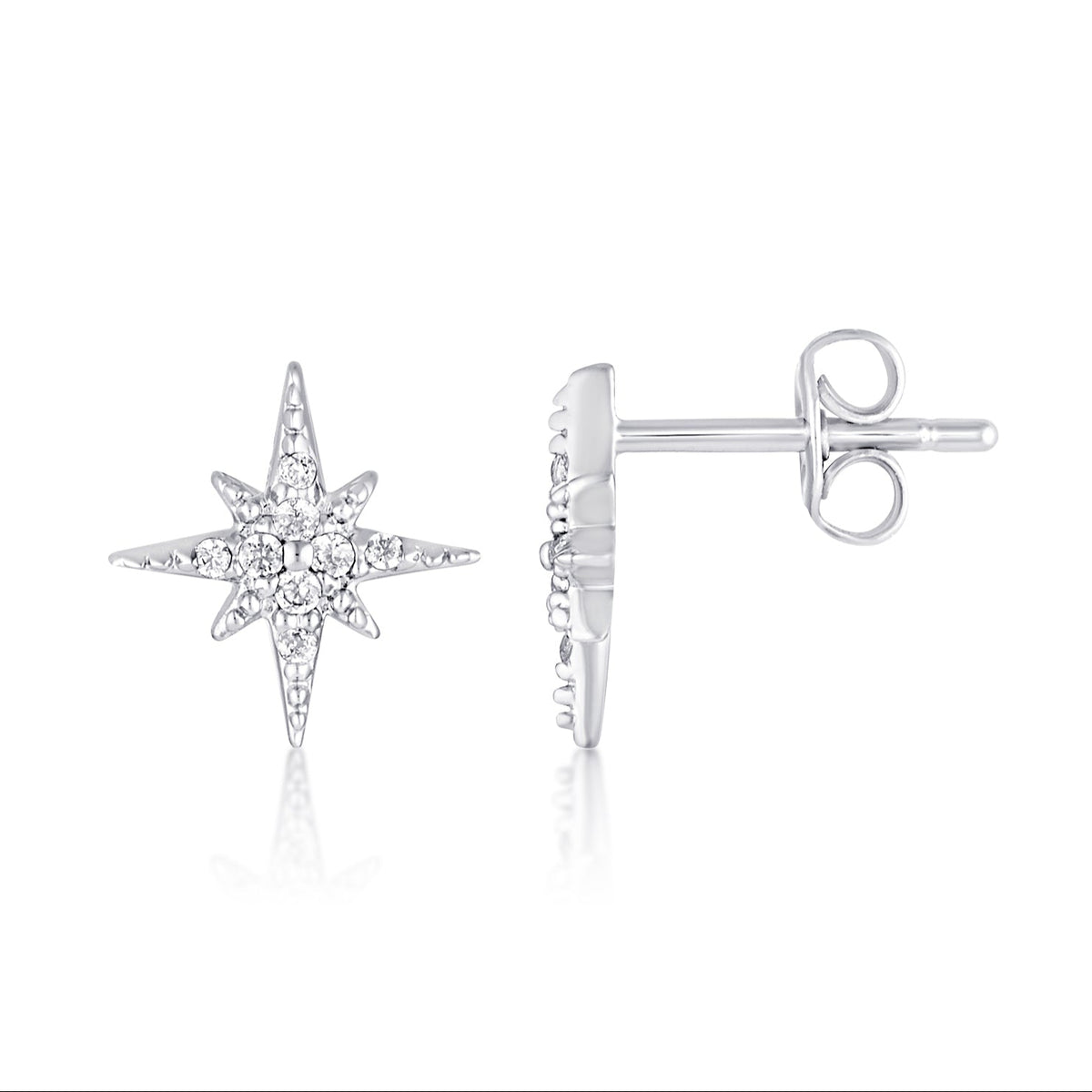star shaped earrings