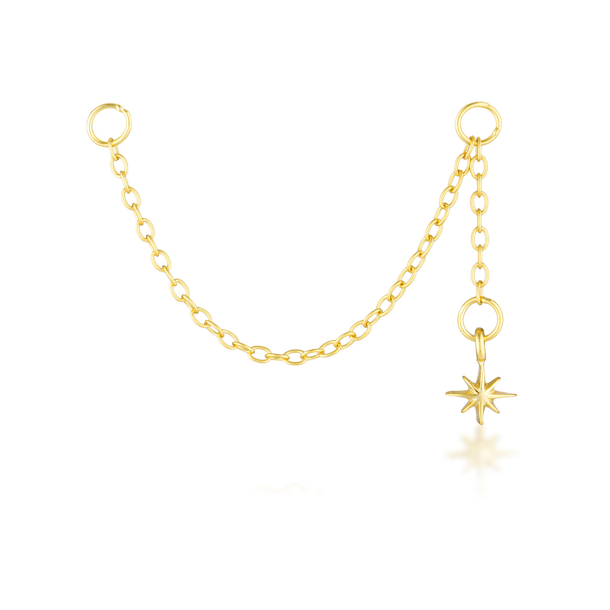 Kailie Chain Charm - Gold Vermeil