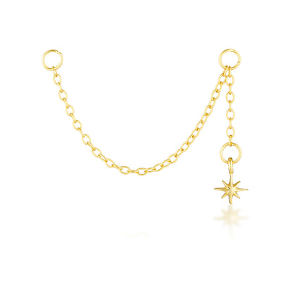 Kailie Chain Charm - Gold Vermeil