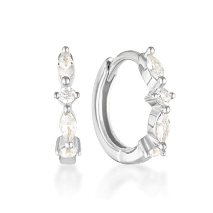 Penelope Hoop Earrings - Gold Vermeil