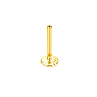labret flat back post
