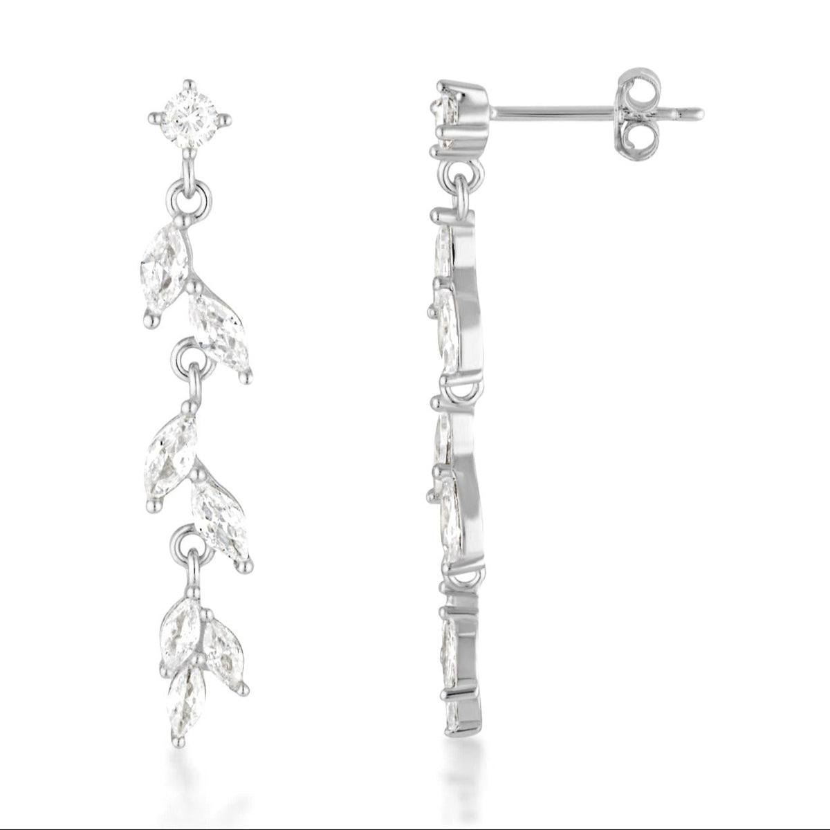 drop leaf earrings