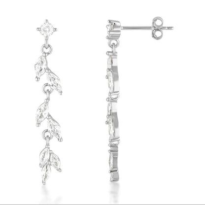 drop leaf earrings